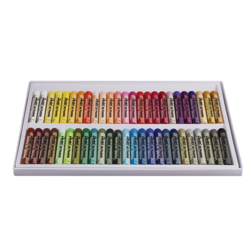 Пастель масляная художественная Pentel Oil Pastels 50 цветов круглое сечение PHN4-50 фото 2
